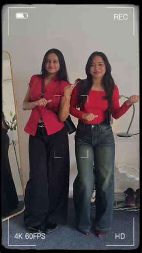 Stylish Wodrobe™ by Khushi🌸 on Instagram: "Come get ready with us for Galentine’s! 💅 Who are you celebrating with this year? 💌 follow and comment for link🔗 [stylish wodrobe, denims, jeans, washed jeans, wide leg jeans, low waist jeans, fashion trends, trends, outfit inspo, OOTD, tops, grwm, shirts, fitted shirts,reels, fyp, explore page] #stylishwodrobe #grwm #jeans #reels #explorepage"