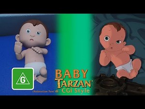Baby Tarzan - CGI Style (Animation Test #2)