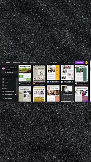 How to Make a Newsletter on Canva