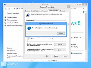 Cara Membuat System Restore di Windows 8