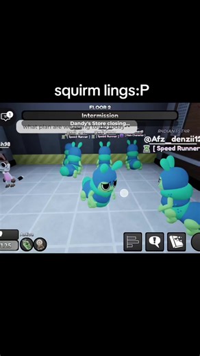 we got twisted squirm on floor 1 to floor 2