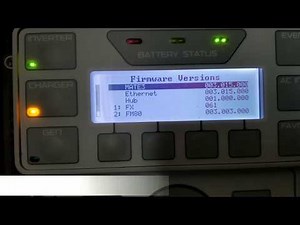 OUTBACK POWER SYSTEMS: FIRMWARE UPDATE