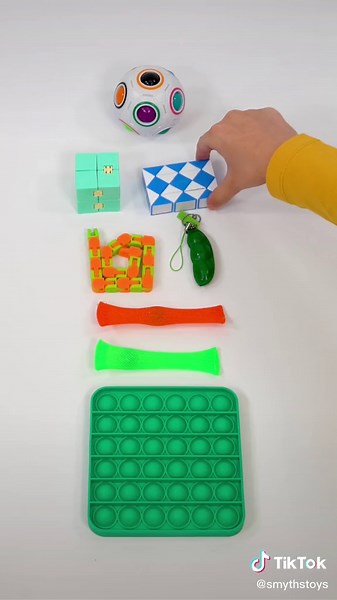 The Toy Mania Fidget Fun Box is packed with fidget toys for addictive fun! Includes 8 fidget toys to play with 🤩 #smythstoys #fyp #fidgettoys #fidgettoybox