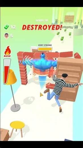 Muscle Rush Pro: Giant Arms CRUSH Obstacles! 🎮 #MuscleRush #Bodybuilding