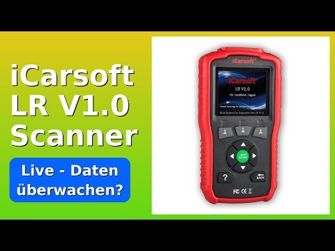 BEWERTUNG (2025): iCarsoft LR V1.0 Scanner. WESENTLICHE Einzelheiten