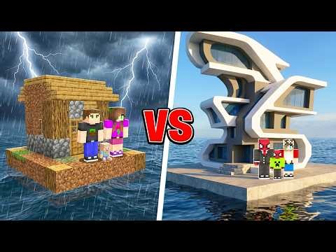 ZENGİN vs FAKİR: Su Evi Kapışması (Minecraft)
