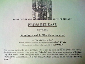 Solid State - Artefacts Vol II - The Directors Cut