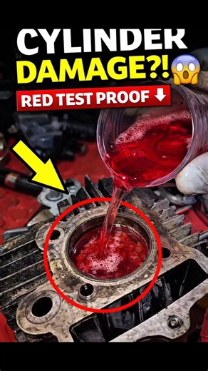 Cylinder Me Lines? 😱 Scratch Test + Final Result | CD70 Engine Damage Check Full#shorts