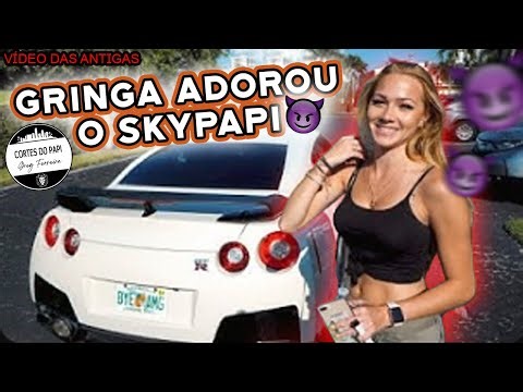 Rolê de GTR SKYPAPI com a Gringa