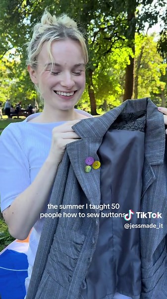 Teaching Sewing Skills: Button Techniques for Beginners