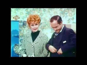 Lucille Ball comedy - Lucy shops for unbreakable dishes or does she?