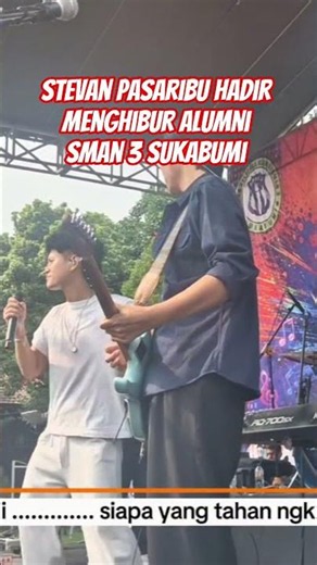 STEVAN PASARIBU MERIAHKAN FUN WALK ALUMNI SMAN 3 SUKABUMI