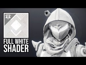 TRUE FULL WHITE SHADER Is Coming! DO NOT MISS THIS! - Destiny 2 Revenant