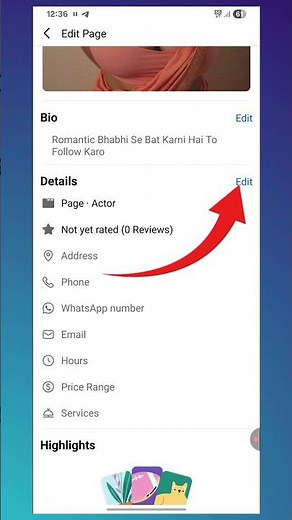 how to change facebook page category 🔥#facebook #shorts