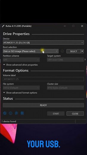 Make a Bootable Windows USB in 40 Seconds (Fast & Easy) #windows #windows11 #bootableusb