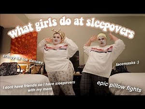 THE MOST EPIC SLEEPOVER EVER *what girls really do at sleepovers* | vlogmas day 21