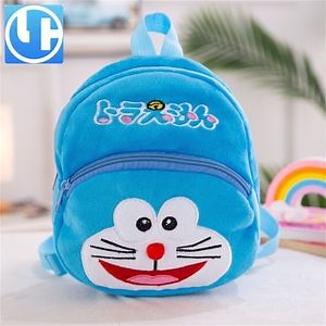 [Hot Item] New Kids Stuffed Toys Animals Custom Cartoon Blue Doraemon Plush Backpack