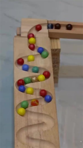 Marble Run xylophone mini Race 🎵 #MarbleRun #ASMR #MarbleRunRace #HABA #WoodenMarble