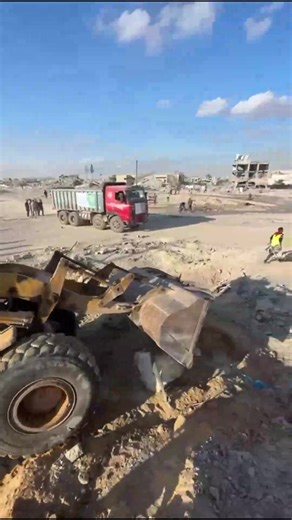4.5K views · 130 reactions | Clearing Up Roads in Gaza  | From...