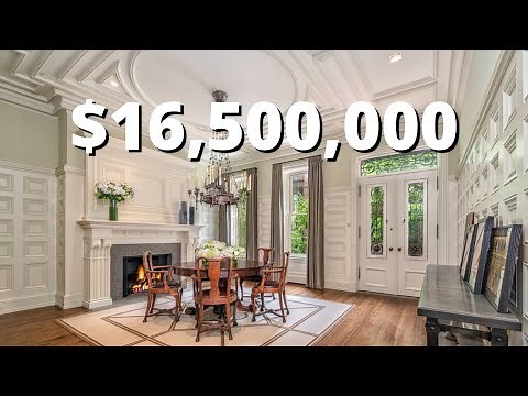 Inside a $16.5 Million Upper East Side, NYC Townhouse | 7,714 Sq Ft | Central Park Views