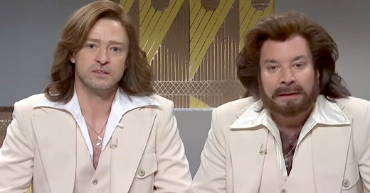 Justin Timberlake, Jimmy Fallon Go Full Bee Gees Mode In Return Of Iconic 'SNL' Sketch