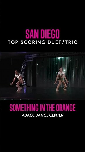 We are watching the top scoring duet/trio from San Diego on repeat! 🤩🤩🤩