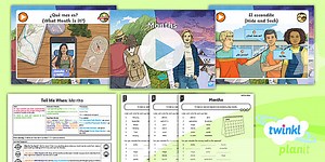 Spanish: Tell Me When: Months Year 3 Lesson Pack 3
