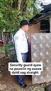 9.5K views · 124 reactions | Security guard ayaw pauwiin ng asawa dahil nag straight duty #fblifestyle | Security Guard Ako | Facebook