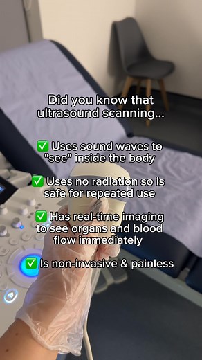 Ultrasound is one of the most versatile tools in healthcare - it can detect, diagnose, and monitor conditions in real time, giving you valuable insights into your health 💙 Book your scan online today! #firstscan #ultrasound #healthyliving | firstScan
