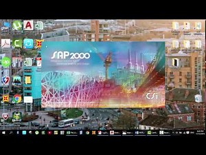 SAP2000 v18 - lecture 3B -Analysis of Flat Slabs - Design - Fast Examples