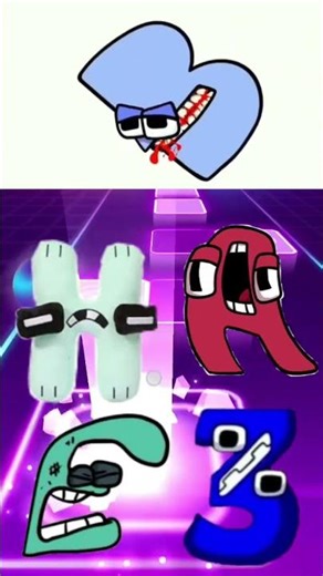Alphabet Lore C vs Alphabet Lore A vs Funny Alphabet Lore x Coffin Dance Tiles Hop Edm Rush #1424