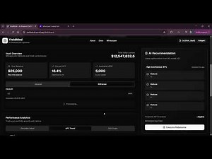 YieldMind – AI-Powered DeFi Portfolio Optimizer | Built on Polygon zkEVM