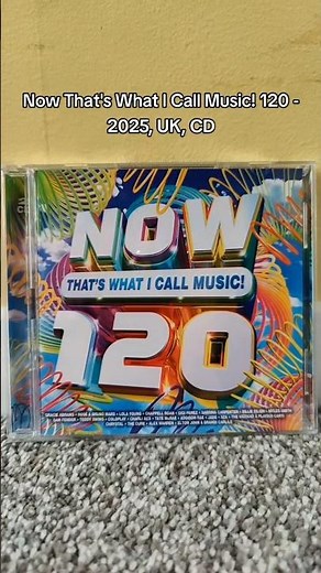Now That's What I Call Music 120 #nowthatswhaticallmusic #120 #2025 #uk #cd