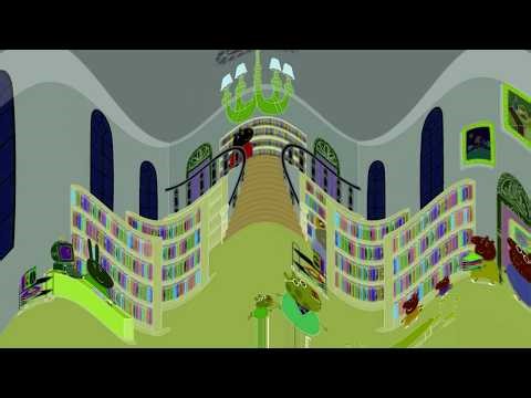 Peppa Is Amazed By The Many Books At The Library | Peppa Pig | Klasky Csupo 2001 Effects