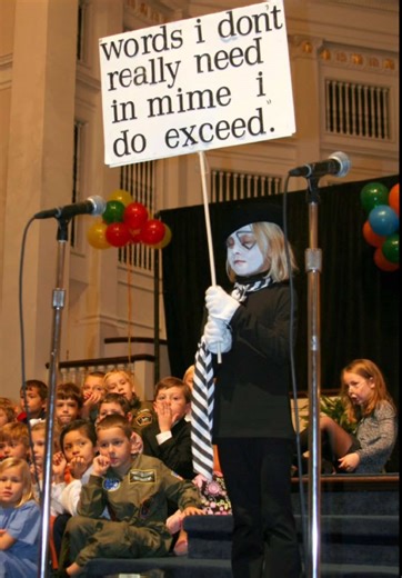 Miming with Passion: A Funny Childhood Memory