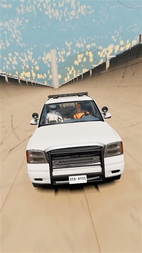 CAR car vs Mega Ramp #beamngdrive #beamngexperiments #automobile #beamngnoob #gta #beamngrao