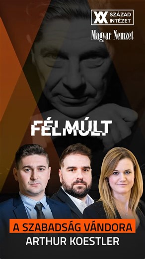 Arthur Koestler életművének az egyik legnagyobb értéke az a fajta nyers szembenézés korábbi rajongásának tárgyával, mind a kommunizmussal, mind a cionizmussal, amely keveseknél volt megfigyelhető. 🔎 Félmúlt: A szabadság vándora – Arthur Koestler 👇A teljes beszélgetés kommentben!👇 | XX. Század Intézet