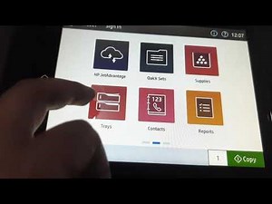 Print with USB HP Color LaserJet Managed MFP E87660 Tutorial Print USB