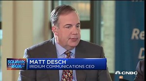 Iridium Communications CEO: We're the only communication provider with 100% coverage of the planet