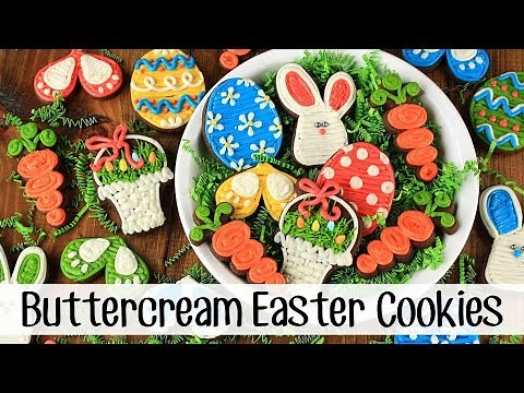 How to Make Decorated Easter Sugar Cookies