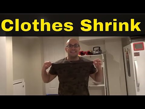 How To Make Clothes Shrink On Purpose-Easy Tutorial