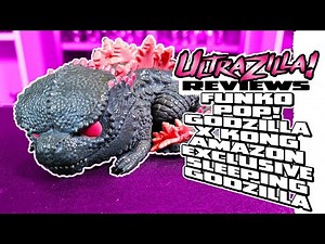 FUNKO POP! GODZILLA X KONG AMAZON EXCLUSIVE SLEEPING GODZILLA | Review 2212