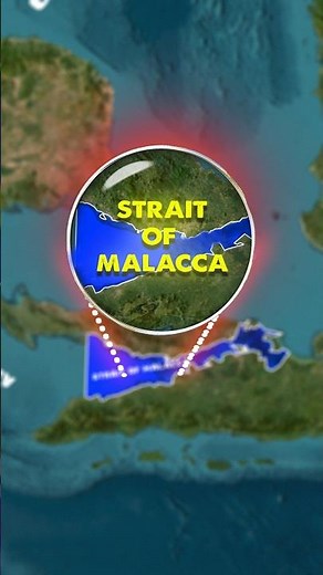Malacca Strait|Through Map Animation|#worldgeography #mapanimation#malacca #straits #geography#upsc