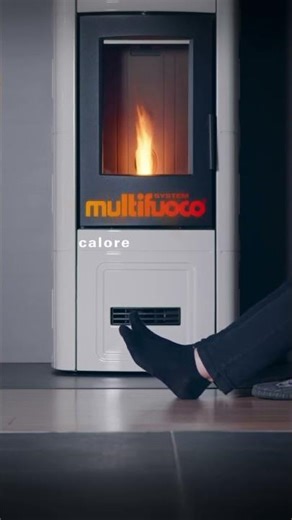 Multifuoco System. The only one. #stufa #stove #pellet #legna #comfort #benessere #casa