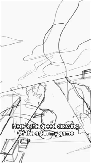 The speed drawing of the art in my game by @Mar🌷a •*¨*•.¸¸☆* #gamedesign #gaming #indiegames #gamedev #fyp