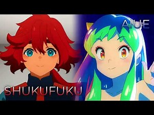 Aiue x Shukufuku | Mashup of Urusei Yatsura (2022), Mobile Suit Gundam: The Witch from Mercury