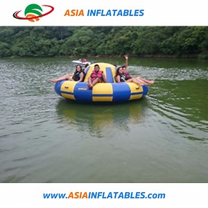 [Hot Item] 12 Seats Towable Commercial Inflatable Disco Boat for Sale, Hurricane Boat