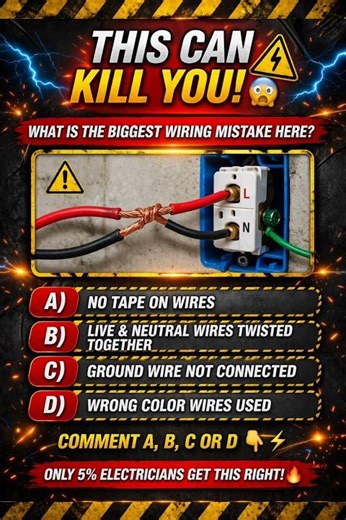 Only 5% of Electricians Get This Right! 🔌 (Electrical Quiz) #quiz #shorts