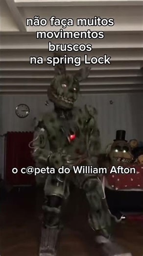 não faça muitos movimentos bruscos na spring lock