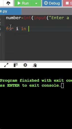 مشروع جدول الضرب من أفضل المشاريع لتطبيق الـ Loops والتدرب على التكرار في بايثون. 🚀#Python #Loops